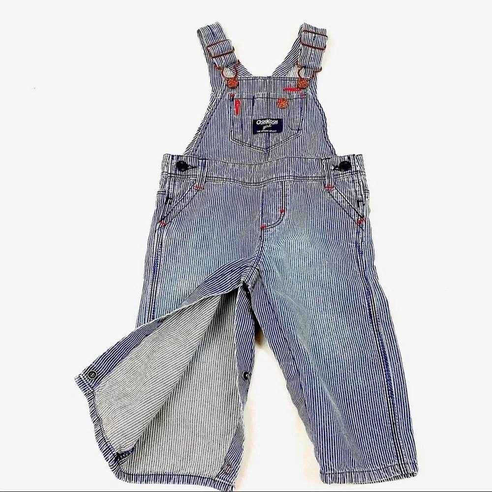 OSHKOSH B'GOSH Vintage Pinstripe Overalls